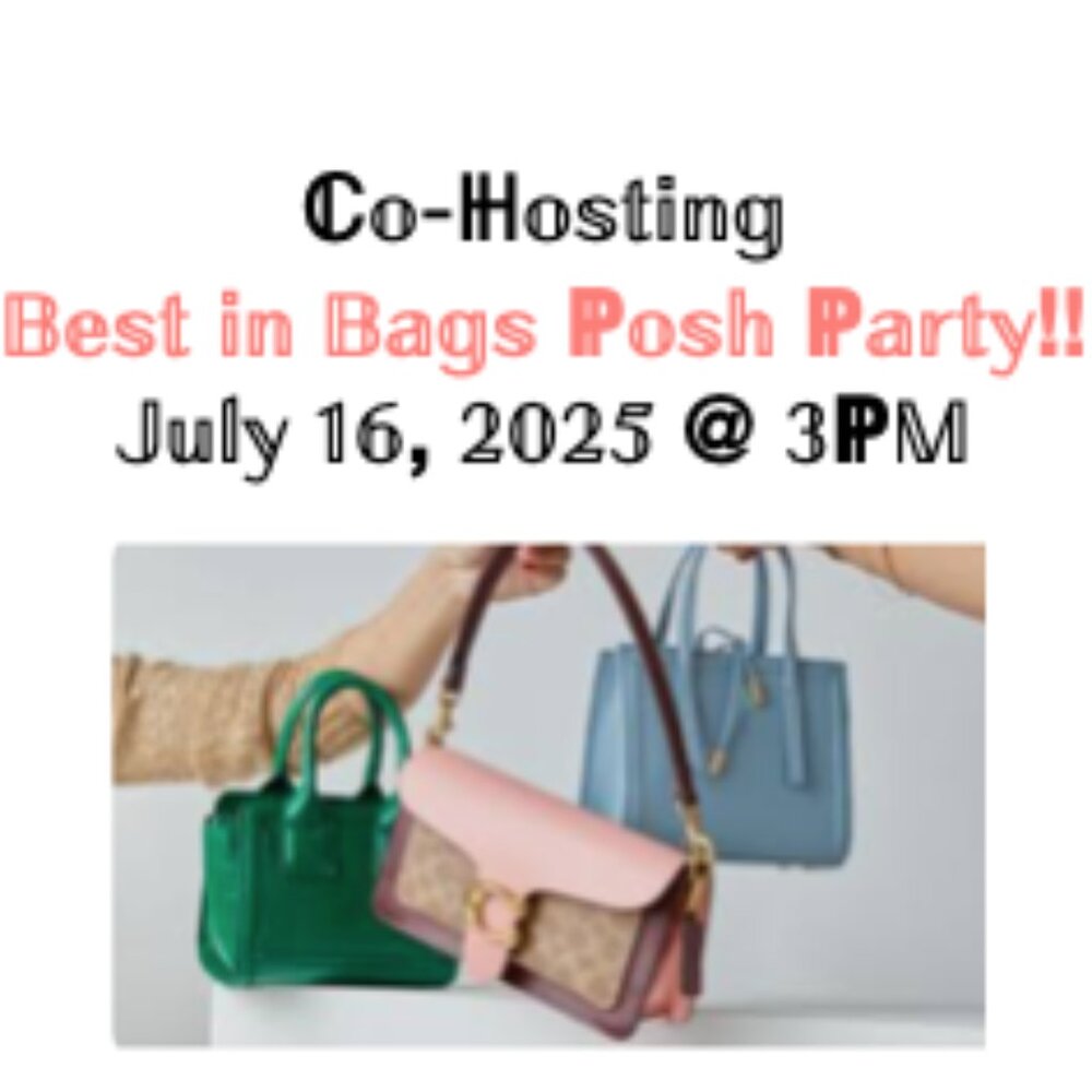 I'm Co-Hosting - Best In Bags Party!!